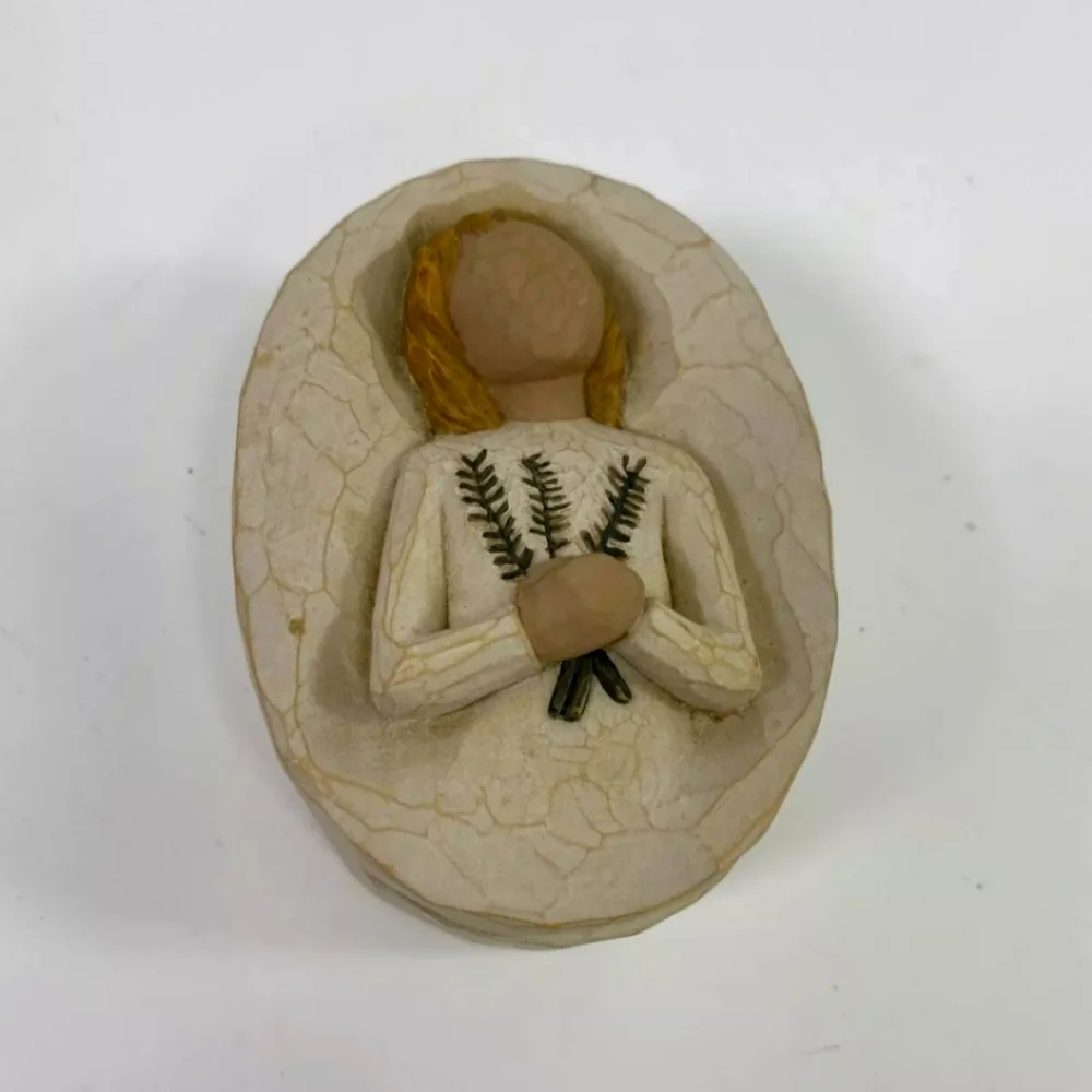 2004 Susan Lordi Willow Tree Remembrance Box of Memories Sm Trinket/ Ring Box